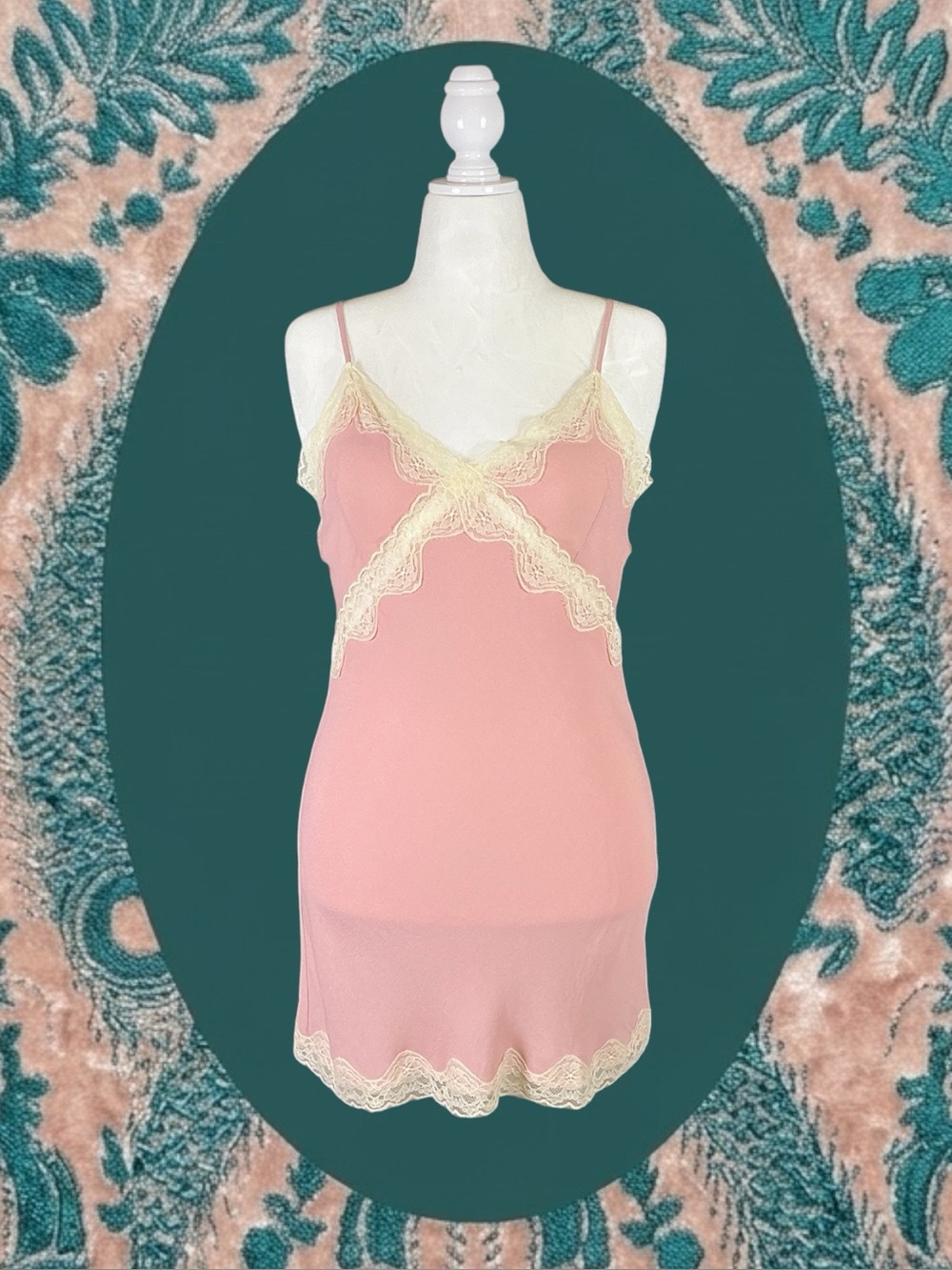 Dolls Kill Current Mood Coquette Dollette Fairycore Balletcore Slip Dress XL